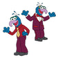 Sheet of 4 -Sheet of 4 -The Muppets: Grover Minis - Officially Licensed Disney Removable Adhesive Decal