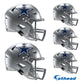 Dallas Cowboys: Helmet Minis - Officially Licensed NFL Removable Adhesive Decal
