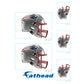 New England Patriots: Helmet Minis - Officially Licensed NFL Removable Adhesive Decal