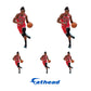 Chicago Bulls: Ayo Dosunmu Minis - Officially Licensed NBA Removable Adhesive Decal