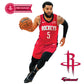 Houston Rockets: Fred VanVleet         - Officially Licensed NBA Removable     Adhesive Decal