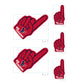 Houston Texans: Foam Finger MINIS - Officially Licensed NFL Removable Adhesive Decal