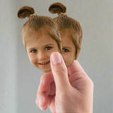 Custom - Big Head Minis (9 to a sheet) - Cardstock Cutout