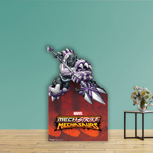 Mech Strike: Mechasaurs: Black Panther Life-Size   Foam Core Cutout  - Officially Licensed Marvel    Stand Out