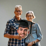 Custom - Graduation Big Head - Foam Core Cutout