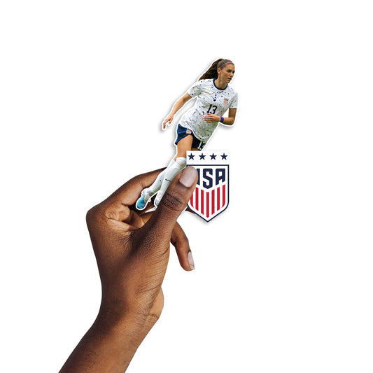 Alex Morgan  Player Minis        - Officially Licensed USWNT Removable     Adhesive Decal
