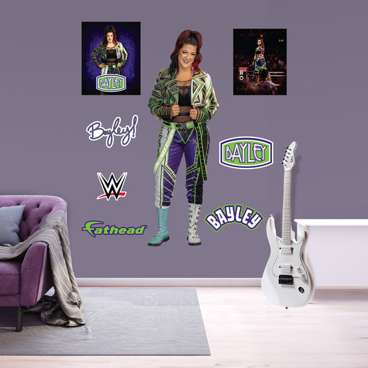 Bayley         - Officially Licensed WWE Removable     Adhesive Decal