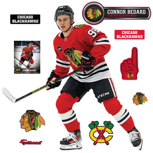 Life-Size Athlete +8 Decals (74"W x 76"H)