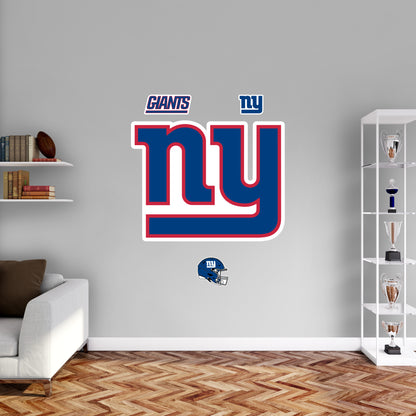 New York Giants:   Logo        - Officially Licensed NFL Removable     Adhesive Decal