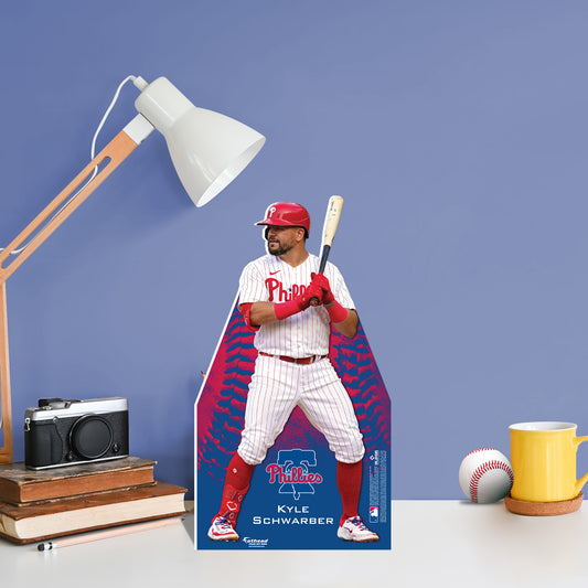 Philadelphia Phillies: Kyle Schwarber Mini   Cardstock Cutout  - Officially Licensed MLB    Stand Out