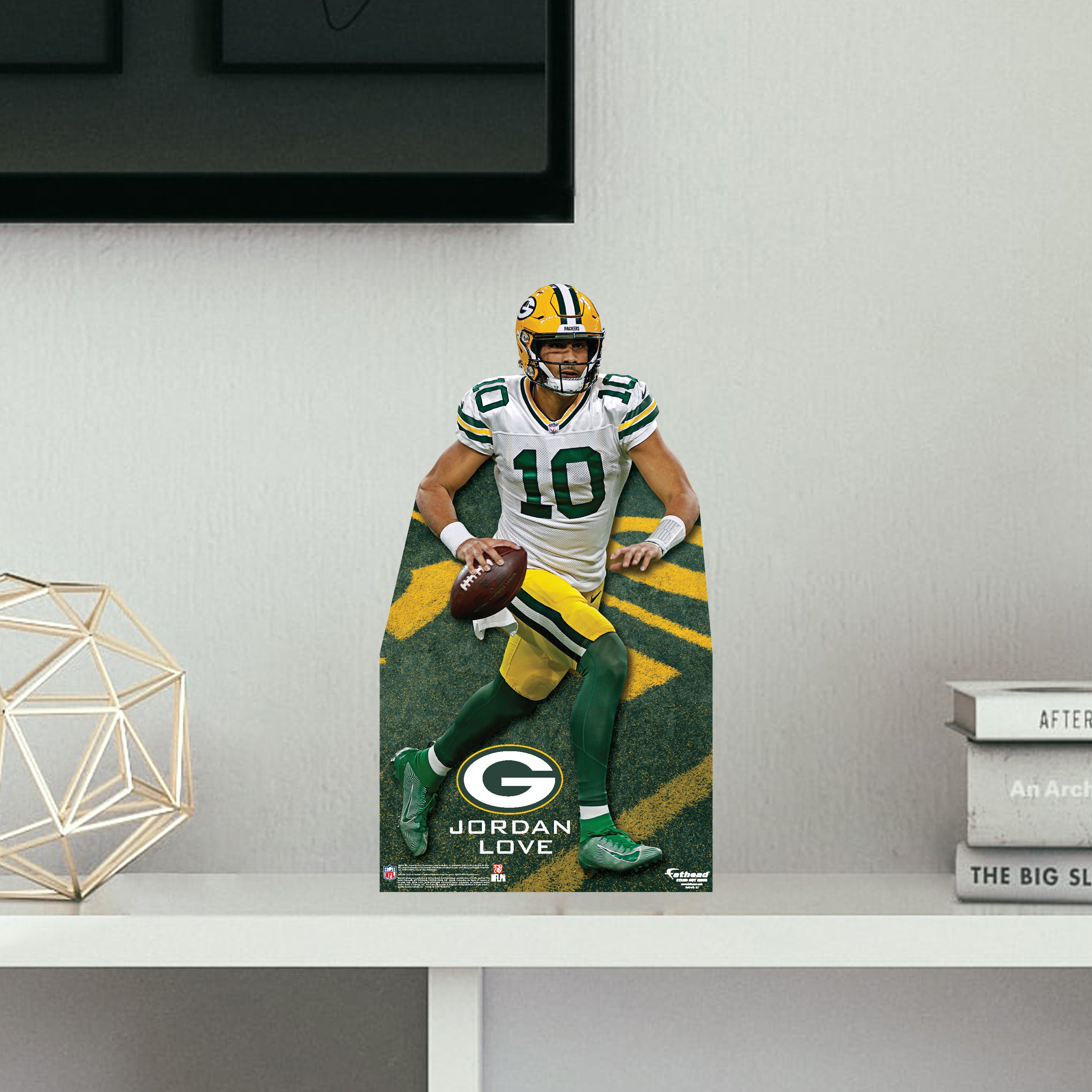 Green Bay Packers: 2022 Logo Mini Cardstock Cutout - Officially