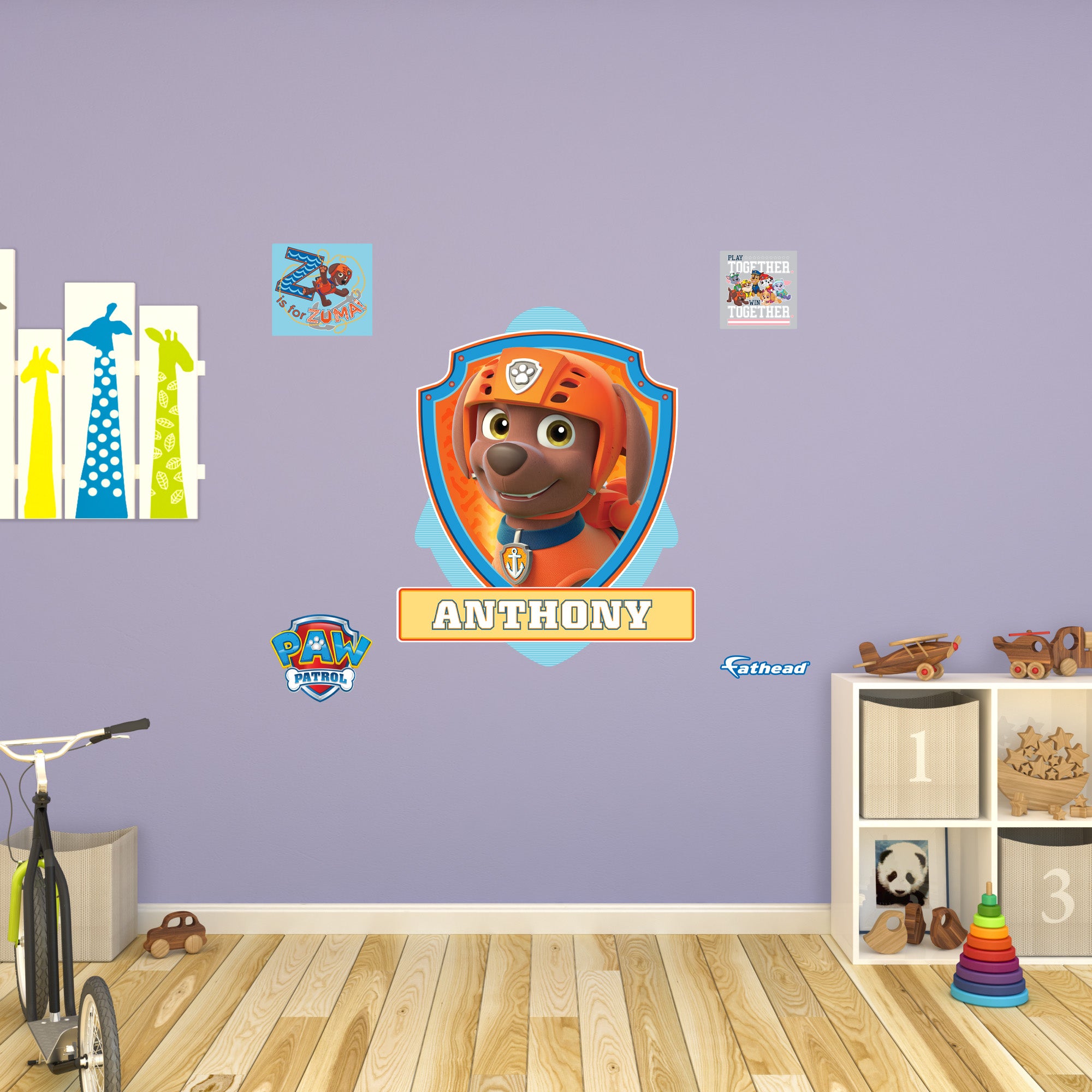 Paw Patrol: Zuma RealBig - Officially Licensed Nickelodeon Removable A –  Fathead