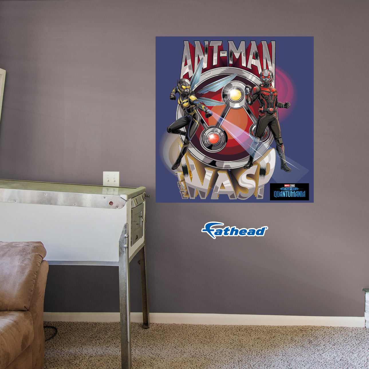 Ant-Man and the Wasp Quantumania: Perfect Duo Poster - Officially Licensed Marvel Removable Adhesive Decal