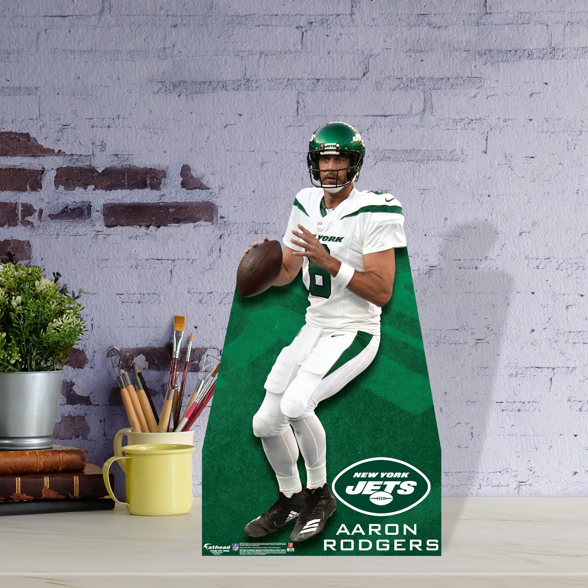 New York Jets: Aaron Rodgers - Officially Licensed NFL Removable Adhes –  Fathead