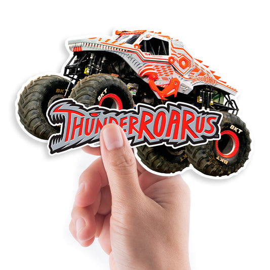 ThunerROARus  Minis        - Officially Licensed Monster Jam Removable     Adhesive Decal