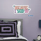 Because I Said So Multicolor        - Officially Licensed Big Moods Removable     Adhesive Decal