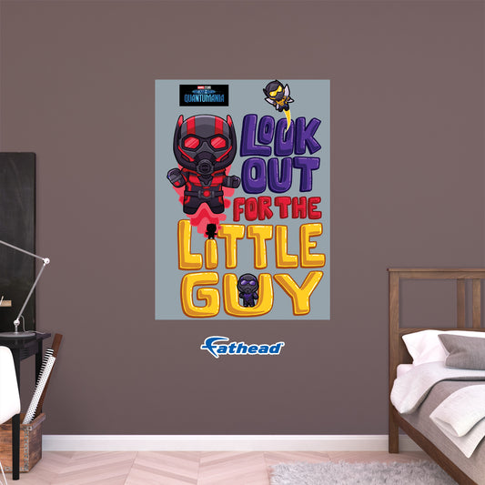 Ant-Man and the Wasp Quantumania: Little Guy Poster - Officially Licensed Marvel Removable Adhesive Decal