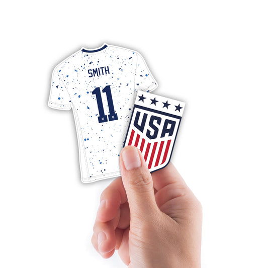 Sophia Smith  Player Collection Minis        - Officially Licensed USWNT Removable     Adhesive Decal