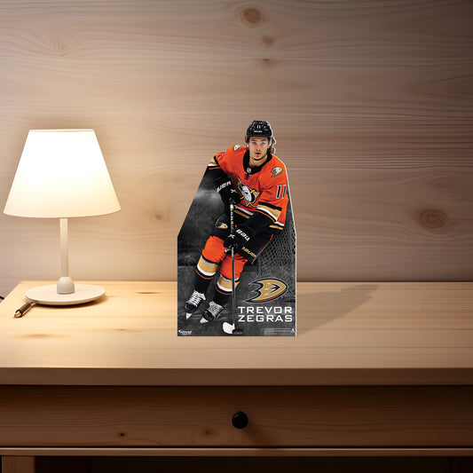 Anaheim Ducks: Trevor Zegras Mini   Cardstock Cutout  - Officially Licensed NHL    Stand Out