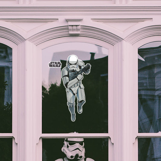 Storm Trooper Window Clings        - Officially Licensed Star Wars Removable Window   Static Decal