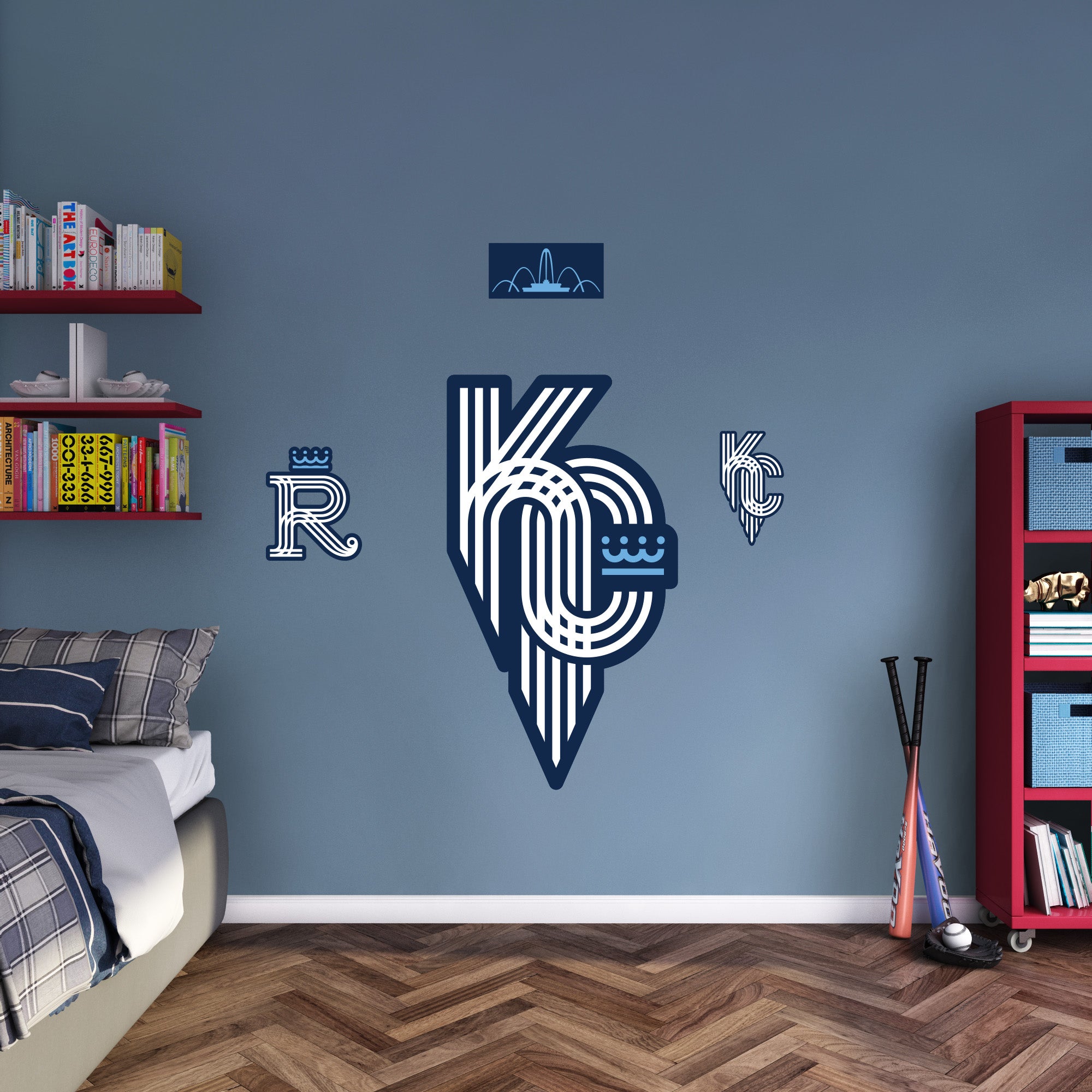 Kansas City Royals: Sluggerrr 2021 Mascot - Officially Licensed MLB  Removable Wall Adhesive Decal