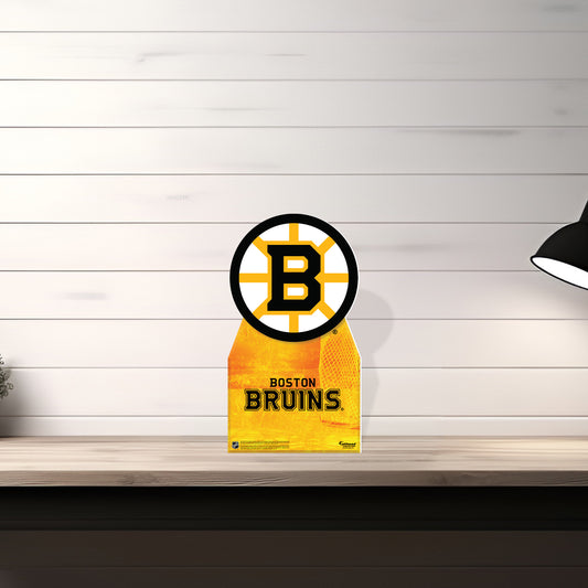 Boston Bruins:  2023 Centennial Logo  Mini   Cardstock Cutout  - Officially Licensed NHL    Stand Out