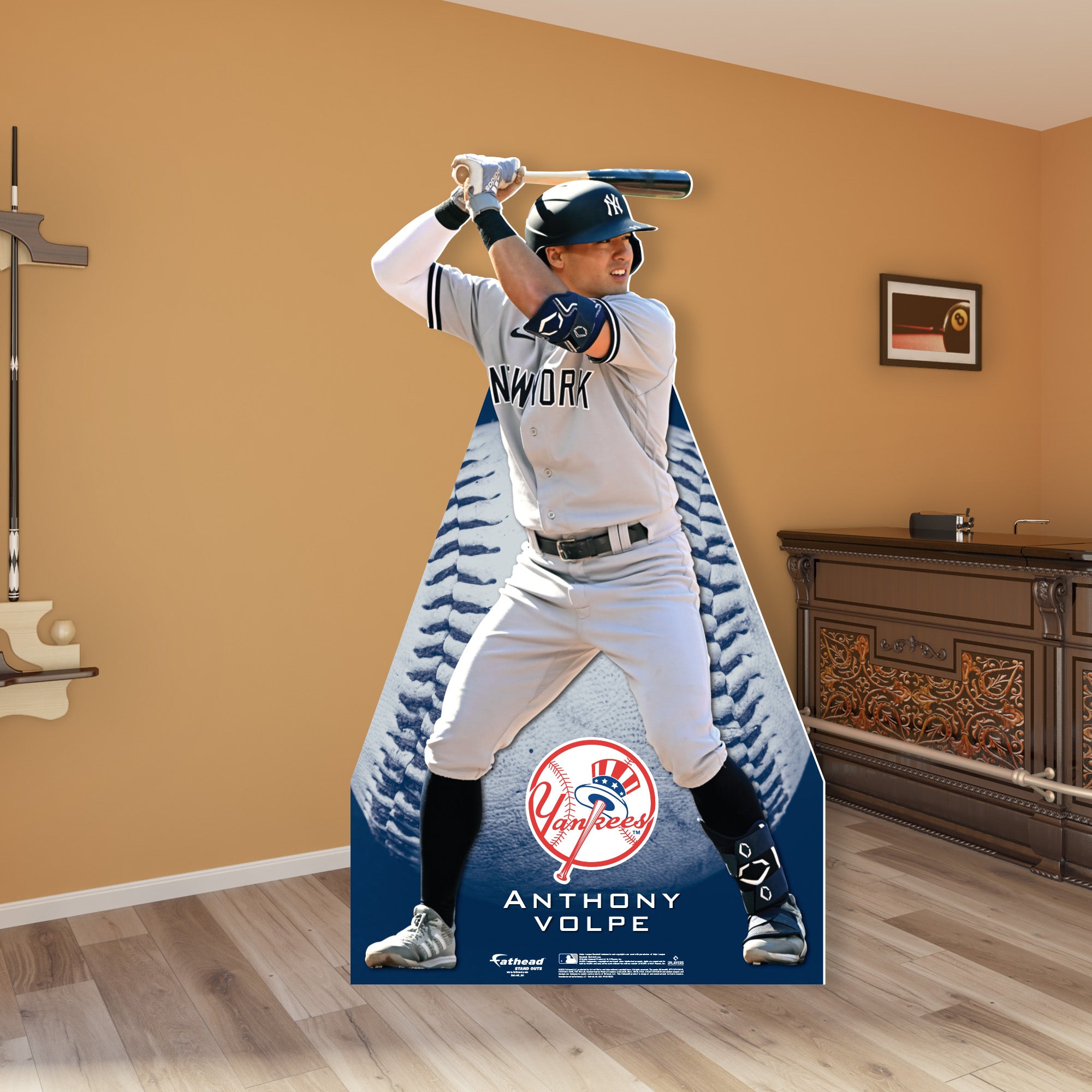 New York Yankees: Anthony Volpe 2023 StandOut Life-Size Foam Core Cuto –  Fathead