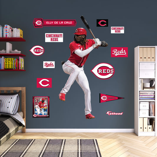 Life-Size Athlete +12 Decals (42"W x 88"H)