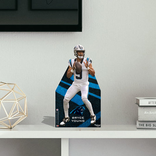 Carolina Panthers: Bryce Young Stand Out Mini   Cardstock Cutout  - Officially Licensed NFL    Stand Out