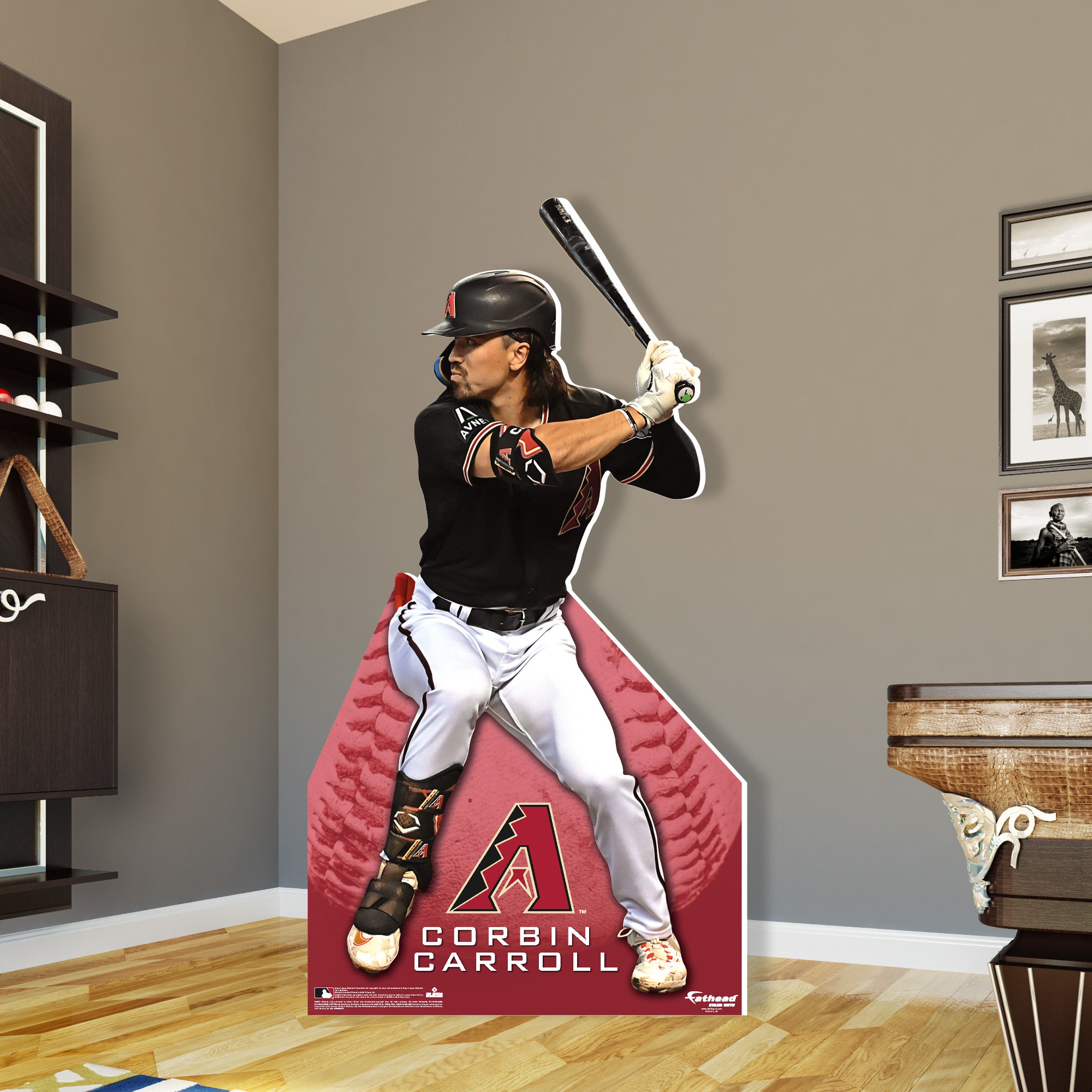 Arizona Diamondbacks: Corbin Carroll 2023 - Officially Licensed MLB  Removable Adhesive Decal