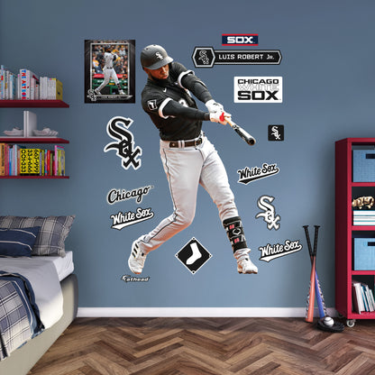 Chicago White Sox: Luis Robert Jr.         - Officially Licensed MLB Removable     Adhesive Decal