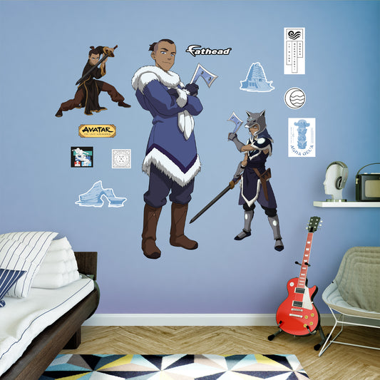 Life-Size Character +11 Decals  (29"W x 73"H)