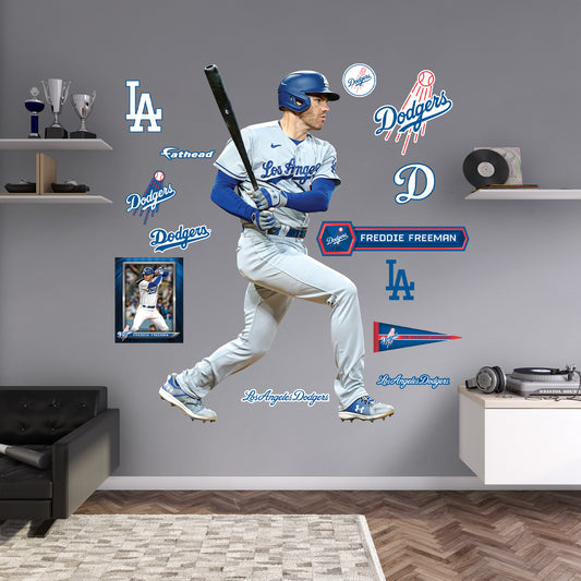 Los Angeles Dodgers: Freddie Freeman         - Officially Licensed MLB Removable     Adhesive Decal