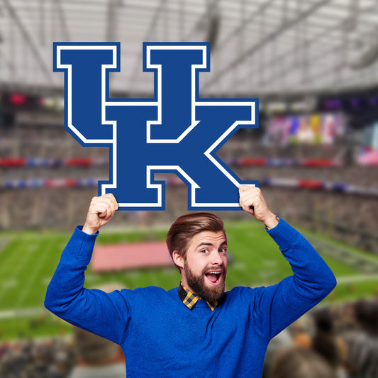 Kentucky Wildcats:  Foamcore Logo   Foam Core Cutout  - Officially Licensed NCAA    Big Head