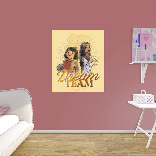 Wish: Asha Dream Team Poster        - Officially Licensed Disney Removable     Adhesive Decal