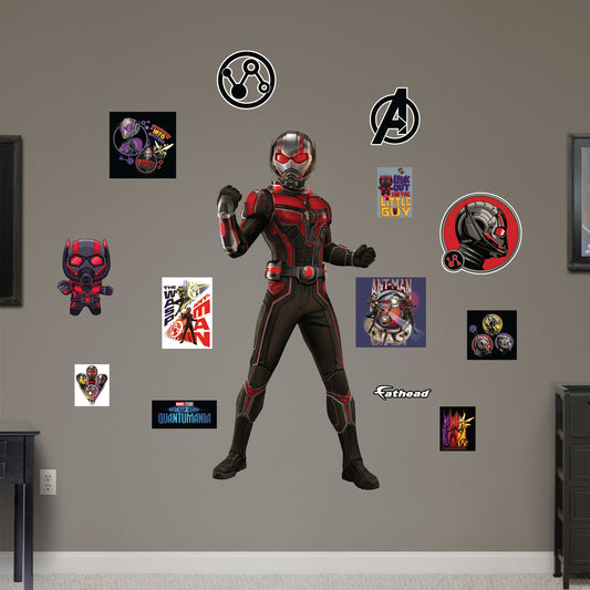 Ant-Man and the Wasp Quantumania: Ant-Man RealBig - Officially Licensed Marvel Removable Adhesive Decal