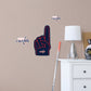 Washington Capitals:    Foam Finger        - Officially Licensed NHL Removable     Adhesive Decal