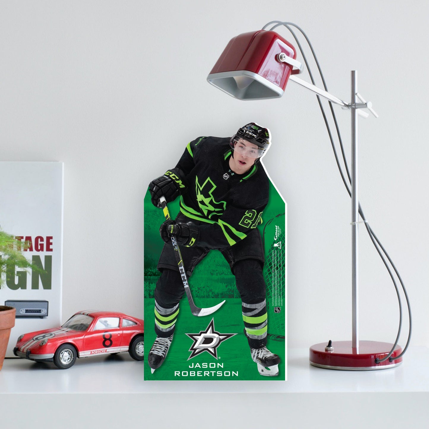 Dallas Stars: Jason Robertson Mini Cardstock Cutout - Officially Licensed NHL Stand Out