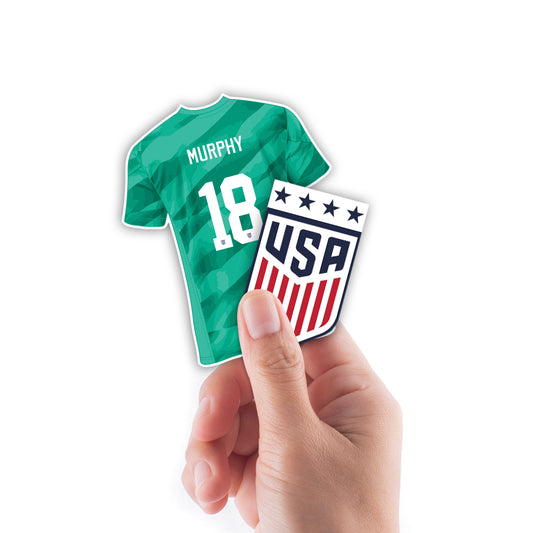 Casey Murphy  Player Collection Minis        - Officially Licensed USWNT Removable     Adhesive Decal