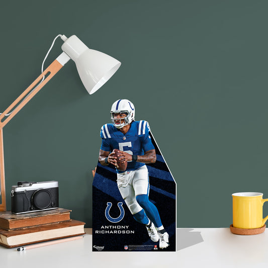 Indianapolis Colts: Anthony Richardson Mini   Cardstock Cutout  - Officially Licensed NFL    Stand Out