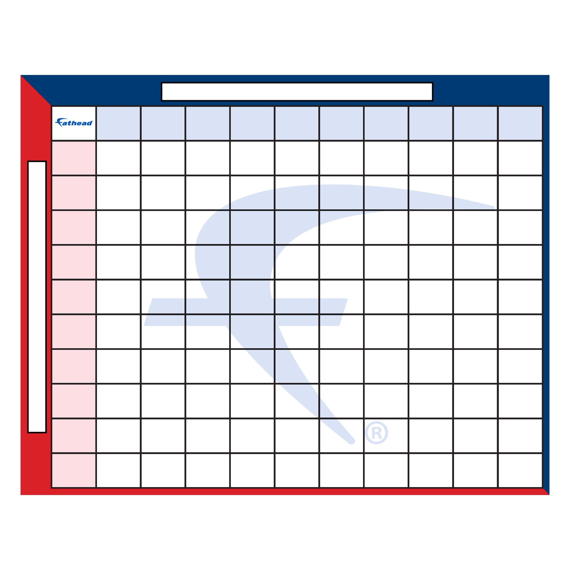 Dry Erase Squares Sheet Removable Adhesive Decal Fathead