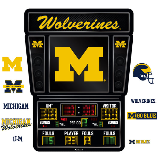 Life-Size Icon +9 Decals (51"W x 67"H)