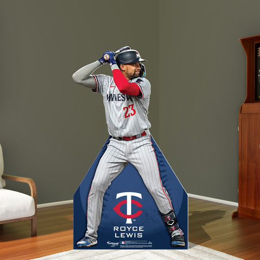 Minnesota Twins: Royce Lewis Life-Size   Foam Core Cutout  - Officially Licensed MLB    Stand Out