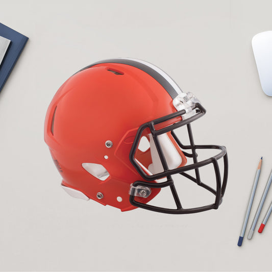 Cleveland Browns:  Helmet        - Officially Licensed NFL Removable     Adhesive Decal