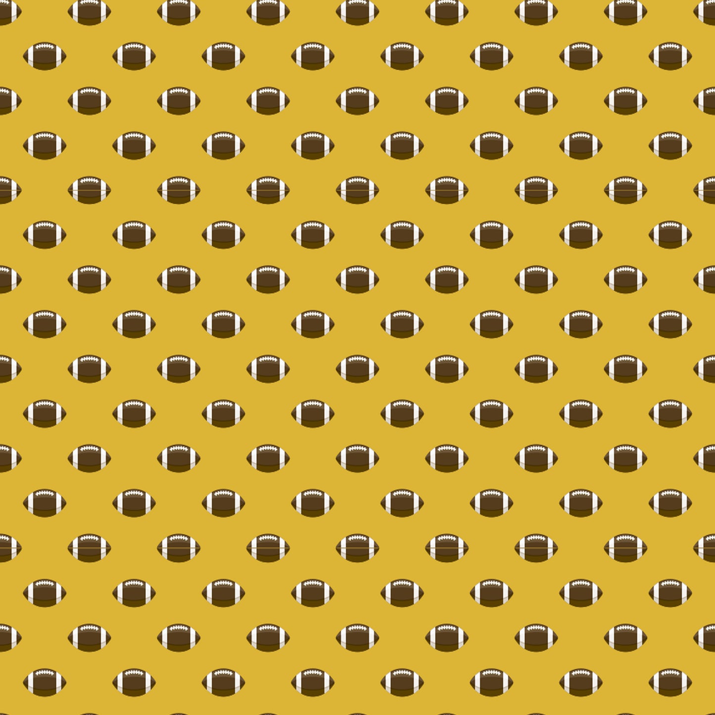 Give Me The Touchdown - Yellow  - Peel & Stick Wallpaper