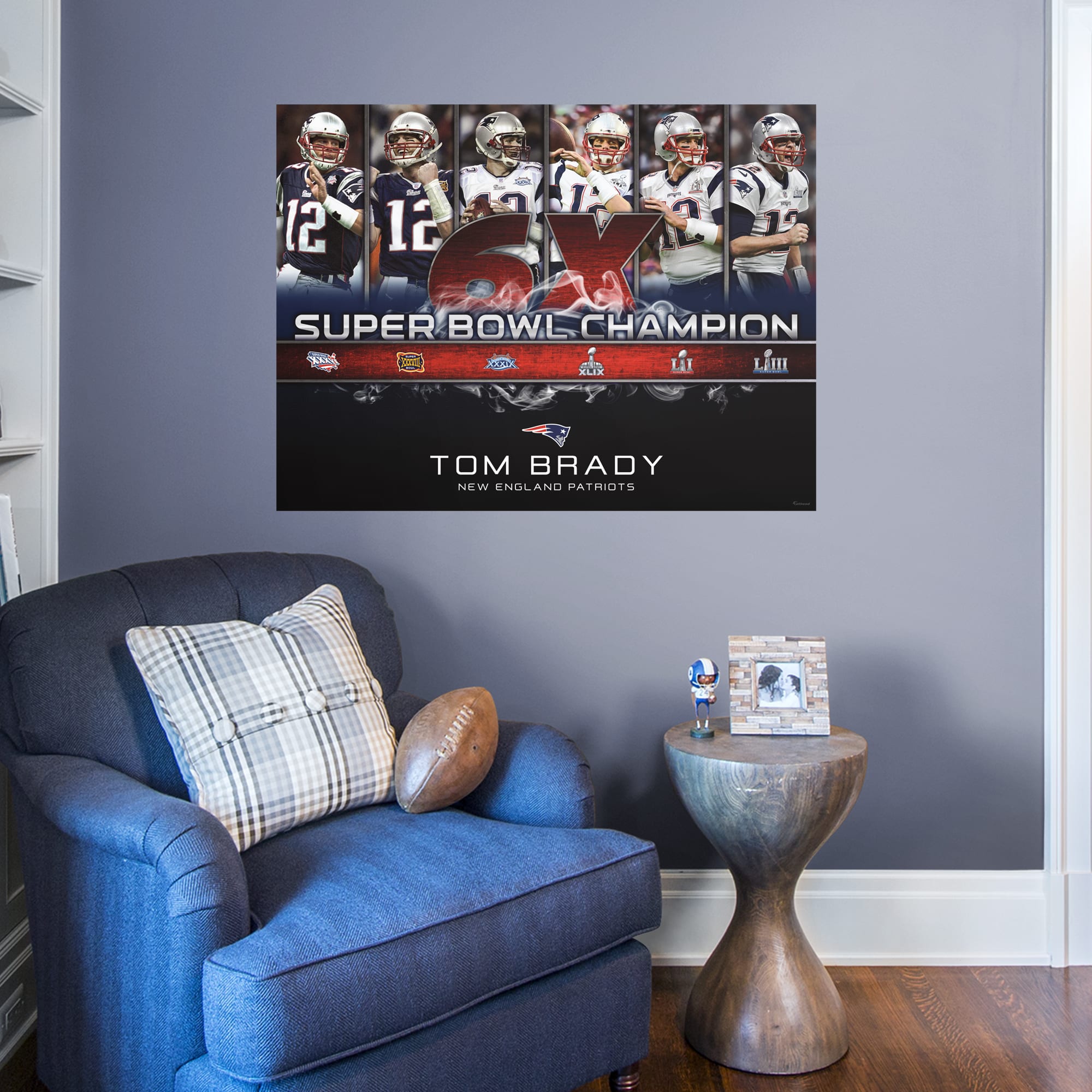 New England Patriots Qb Tom Brady, Super Bowl Xxxvi Sports Illustrated  Cover Metal Print by Sports Illustrated - Sports Illustrated Covers