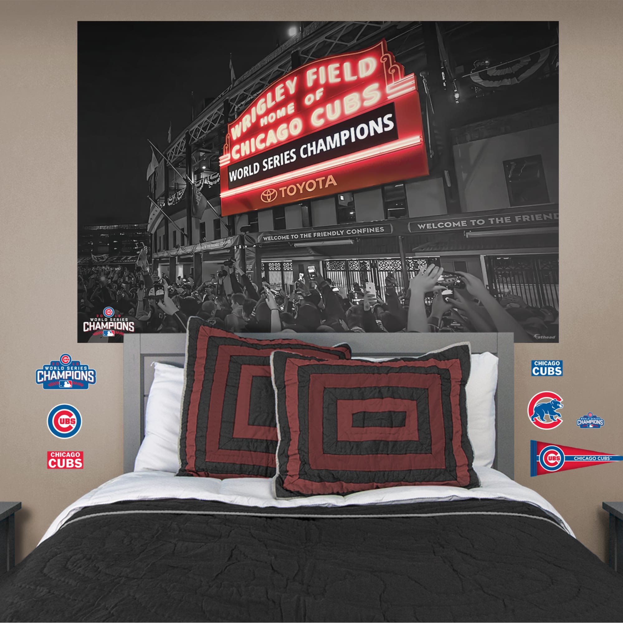 MLB Chicago Cubs 2016 World Series Champion Sweatshirt Blanket