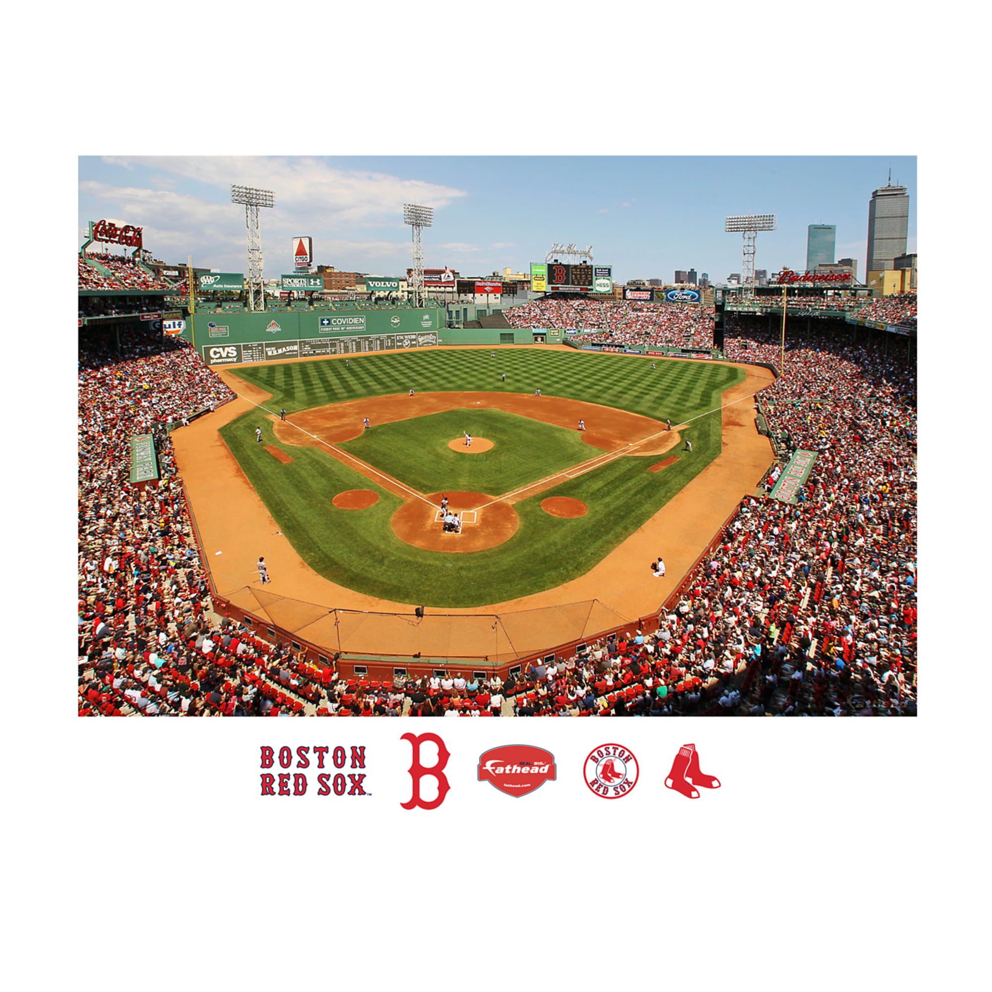 Boston Red Sox/Fenway Park Wall Mural, Sky Box Sports Scenes