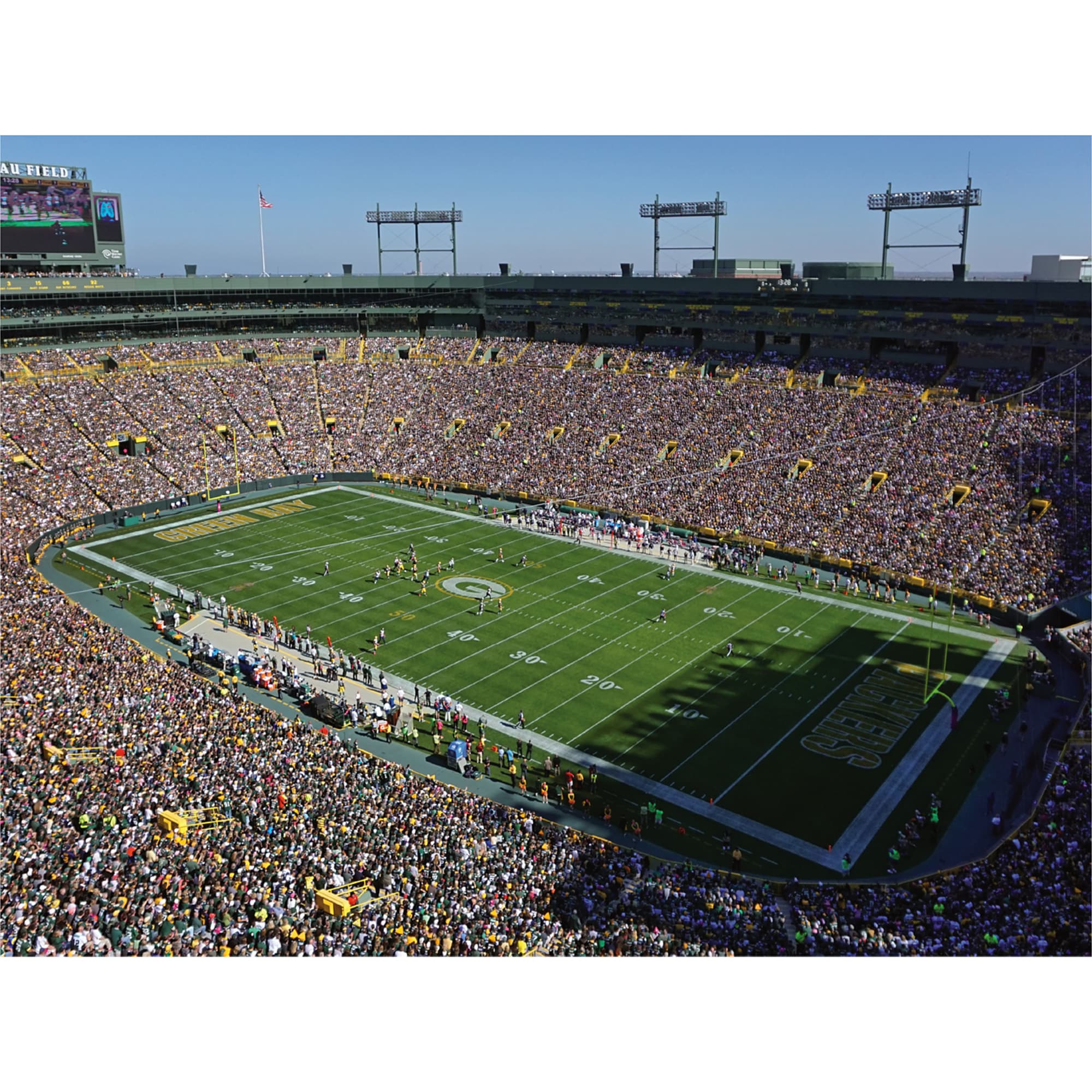 Lambeau Field StadiumView Wall Art at the Packers Pro Shop