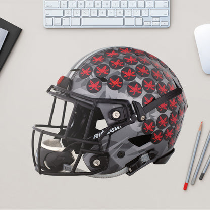 Ohio State U: Ohio State Buckeyes Wolf Helmet        - Officially Licensed NCAA Removable     Adhesive Decal